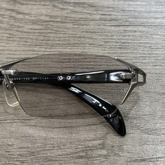 Masaki Matsushima MF-1141 Titanium Cyber Half-Rim Glasses Sunglasses Japan Case