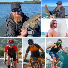 Polarized Sports Sunglasses for Men Women Unbreakable Frame Cycling Fishing.