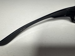 Oakley Wrap Sunglasses Black FRAMES ONLY Made in USA Size 4+1² Vintage