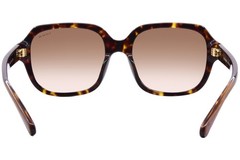 Coach C7989 HC8335U 512013 Sunglasses Women’s Dark Tortoise/Brown Gradient 53mm