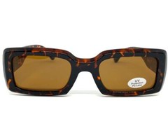 Men CLASSIC Vintage Retro Hip Hop Style SUNGLASSES Tortoise Frame Gold Medallion