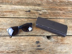 Hugo Boss Orange BO 0077 S3L Blue Sunglasses 135mm 5″ w/Case & Cloth