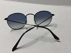 Sunglasses Ray-Ban RB3447 Blue lens Black Frame Unisex