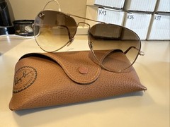 Ray-Ban RB 3689 Gold/Brown Shaded (9147/51) Sunglasses #K31