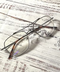 Shiny GUNMETAL 1762 015 Silver Eyeglasses Frames – Size 145