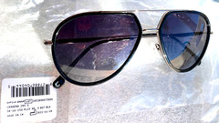 NEW CARRERA Polished Gunmetal Black Frame Gradient Black Sunglass 295/S 8079O