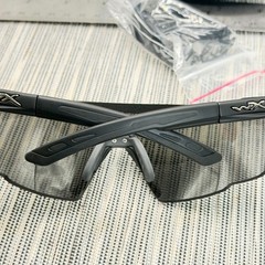 Wiley X Saber Advanced Tactical Shooting Glasses Smoke Grey Lens Z87+ Black Case
