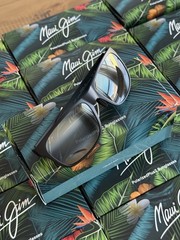 Maui Jim Red Sands Matte Black Frame / Neutral Grey Polarized Lenses MJ0432S-001