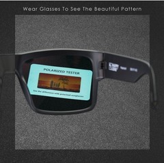 SPY Cyrus Men’s HD Polarized Sunglasses Matte Black Happy Lens Shades Brand New