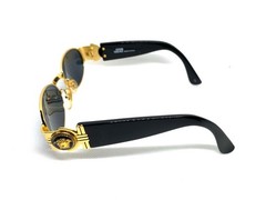 Gianni Versace Mod.S72 Col.16L Gold Vintage Sunglasses Migos Medusa 260611
