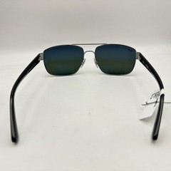 Ray Ban Mens Irregular Aviator Polar Sunglasses RB3663 Black/Green
