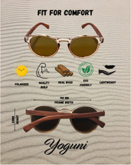 Rosewood Polarized Sunglasses