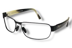Maui Jim Black Coral MJ 249 2M Matte Black Sunglasses Frame Only 65-16mm
