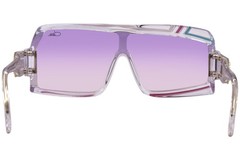 Cazal 858 255 Sunglasses Crystal Gold/Violet Gradient Square Shape 133mm