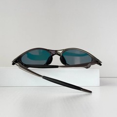 Vintage Oakley Penny X-Metal Gray Frame Ruby Lens Rare Sunglasses