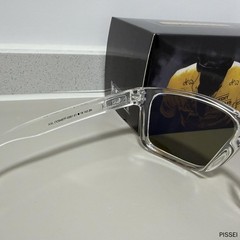 Oakley HOLBROOK PRIZM XXL9487 Transparent Frame Sunglasses with Dark Blue IN BOX