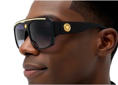 Men Clear Lens Eye Glasses Hip Hop Shades Fashion Oversized Designer Sunglasses