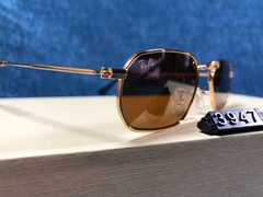 Ray-Ban RB3947 Polished Arista Gold/Brown 57 mm Sunglasses 145mm 001/33 57-18MM