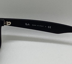 Ray Ban New Wayfarer (RB2132-622) Black Rubber 55mm/G-15 Green Sunglass