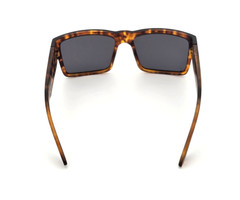 Men’s Cyrus Polarized Sunglasses Tortoise Frame Smoke Polarized Lens 140mm