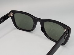 Ray-Ban Caribbean Rectangular RB2248 Sunglasses 901/31 Black 52-22-145 G-15