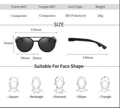 Classic Sunglasses Fashion Designer Men Shades Outdoor 80’s 90’s Retro UV400 New