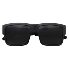 Square Black Super Dark Sunglasses 100% UV400 Protection 50% Darker – Stylish
