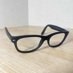 Ray-Ban RB2132 New Wayfarer 622 Sunglasses Black Rubber Frames Only 55-18-145