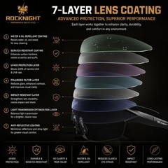Polarized Rectangular Sunglasses for Men Driving UV400 Protection Lightweight…
