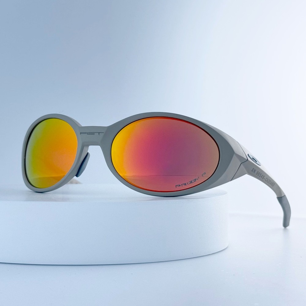Oakley Eye Jacket Redux OO9438 Sand Frame Prizm 24K Polarized Sunglasses