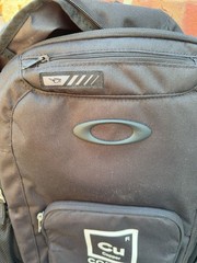 Oakley Branded Copper Financial Logo Backpack