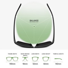 Square Polarized Sunglasses for Men, 3 Pack Lightweight UV Protection Sun Gla…