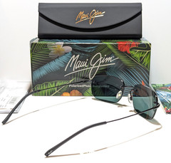NEW Maui Jim Castaway Chocolate Polarized HCL Bronze Lens Sunglasses H187-01M