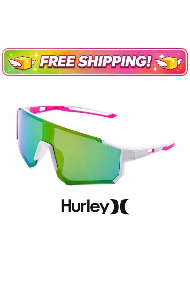 HURLEY Sun 135mm Polarized UV400 Polycarbonate Shield Sport Sunglasses! – NEW!