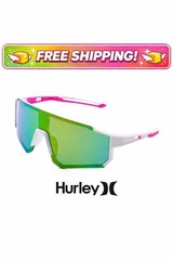 HURLEY Sun 135mm Polarized UV400 Polycarbonate Shield Sport Sunglasses! – NEW!