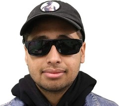 Basik Eyewear – OG Flat Top Eazy E Shades w/Super Dark Lens Gangster Sunglasses