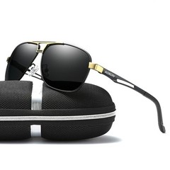 Aluminium HD Polarized Photochromic Sunglasses Pilot Men Eyewear Driving Glasses