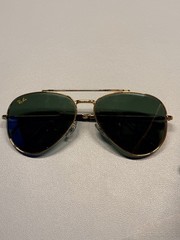 Ray-Ban New Aviator RB3625 Sunglasses – Classic Gold/Green G-15