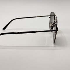 Tom Ford Sunglasses TF1249-K 08A Shiny Gunmetal Navigator Frame Gray Lens 61mm