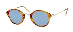 New Old Stock Vintage Glafan 4 OPO 44mm 14KT Gold Tortoise Sunglasses Italy