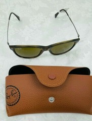 ☘☘☘Ray Ban Light Ray Tortoise Shell Titanium Nylon Sunglasses RB4318 $203 NWT☘☘☘