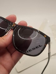 Brand New Diesel Sunglasses DL0187 HAVANA Translucent Flake 56N 57-17-145 3