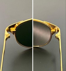 Ray-Ban Signet Vintage Sunglasses 70s 80s Bausch Lomb Classic Gold Logo Auth