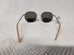 HARPER+ROE Rx’able Sunglasses Shiny Light Gold HR3003 56-18-139 Geometric(HR5)