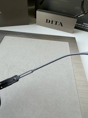 DITA HYPERLUX-1000 DTS470-01 Matte Black Black Iron Grey Gradient Sunglasses