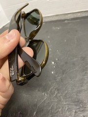 Ray-Ban RB2132 New Wayfarer Sunglasses 55mm Havana Frame Brown Gradient Lens UV