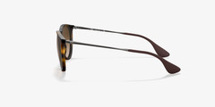 Ray-Ban RB4171 865/13 54mm Erika Rubber Havana Brown Gradient Sunglasses