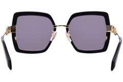 Just Cavalli SJC041 0Z42 Sunglasses Women’s Black/Gold/Dark Grey 53mm