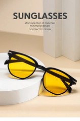 Oval Sunglasses Irregular Retro Gradient UV400 Classic Unisex Outdoor Eyewear