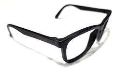 Bolle Acrylex 473 Black Oval Nylon Sunglasses Frame Only France